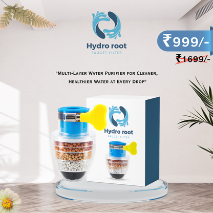 HYDRO ROOT FAUCET FILTER - ENHANCE YOUR TAP WATER QUALITY