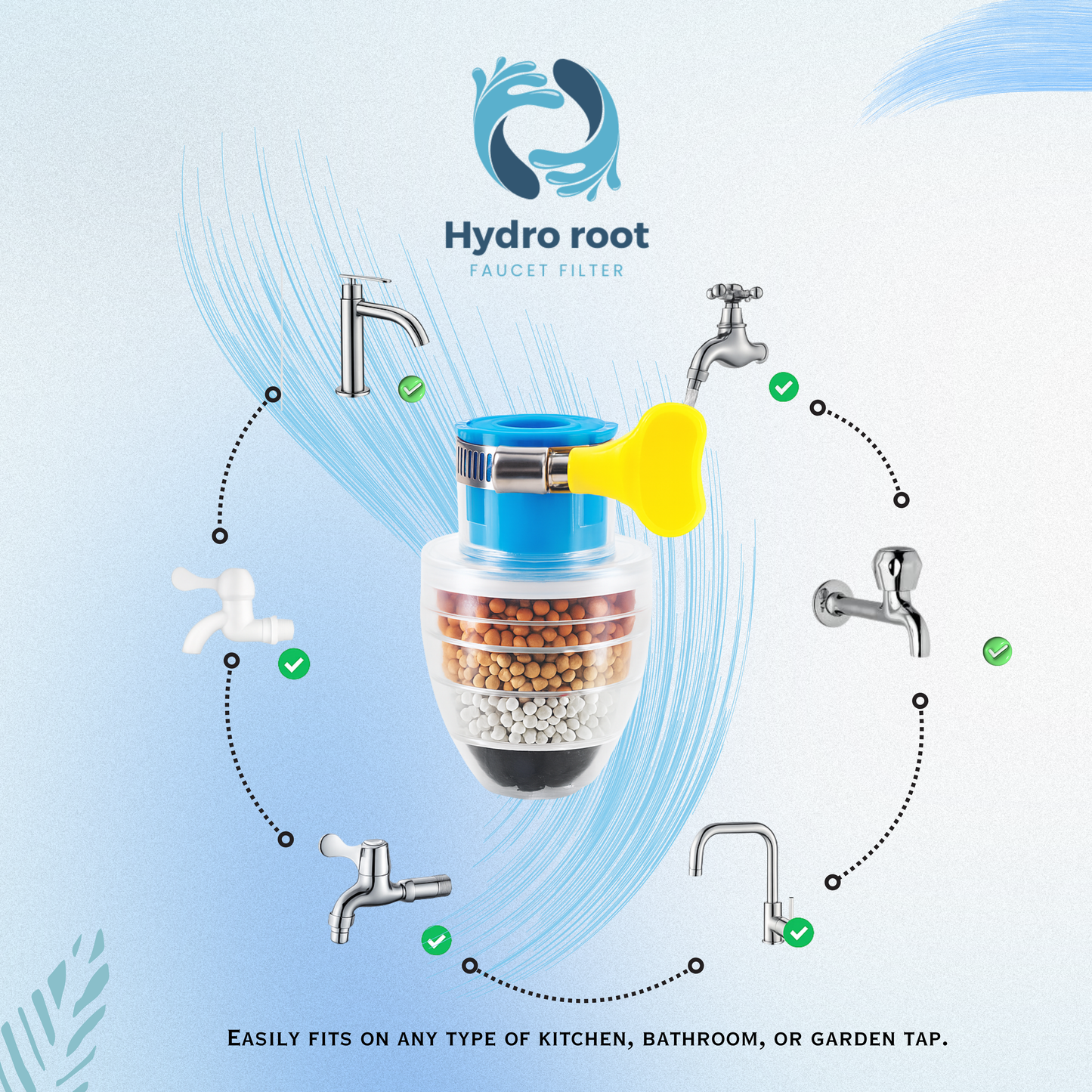 HYDRO ROOT FAUCET FILTER - ENHANCE YOUR TAP WATER QUALITY