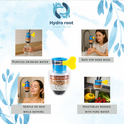 HYDRO ROOT FAUCET FILTER - ENHANCE YOUR TAP WATER QUALITY